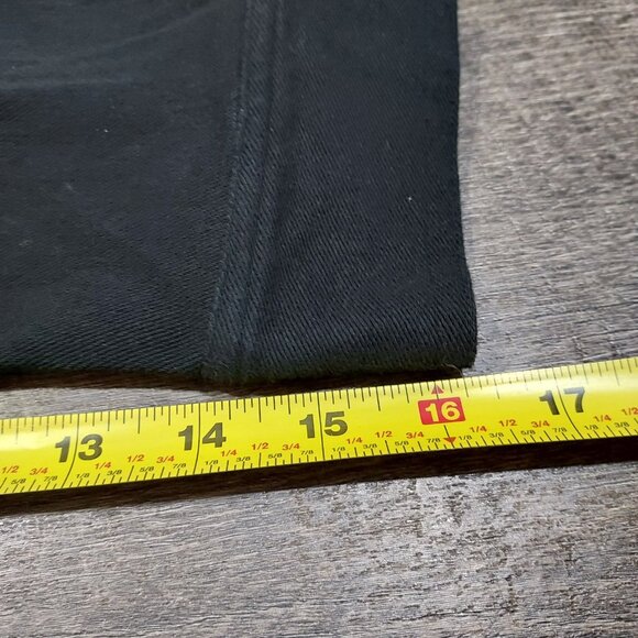 Pant Suite Drapers & Damons Black Button Shacket Size 1X Multi Colored Buttons - Picture 4 of 16